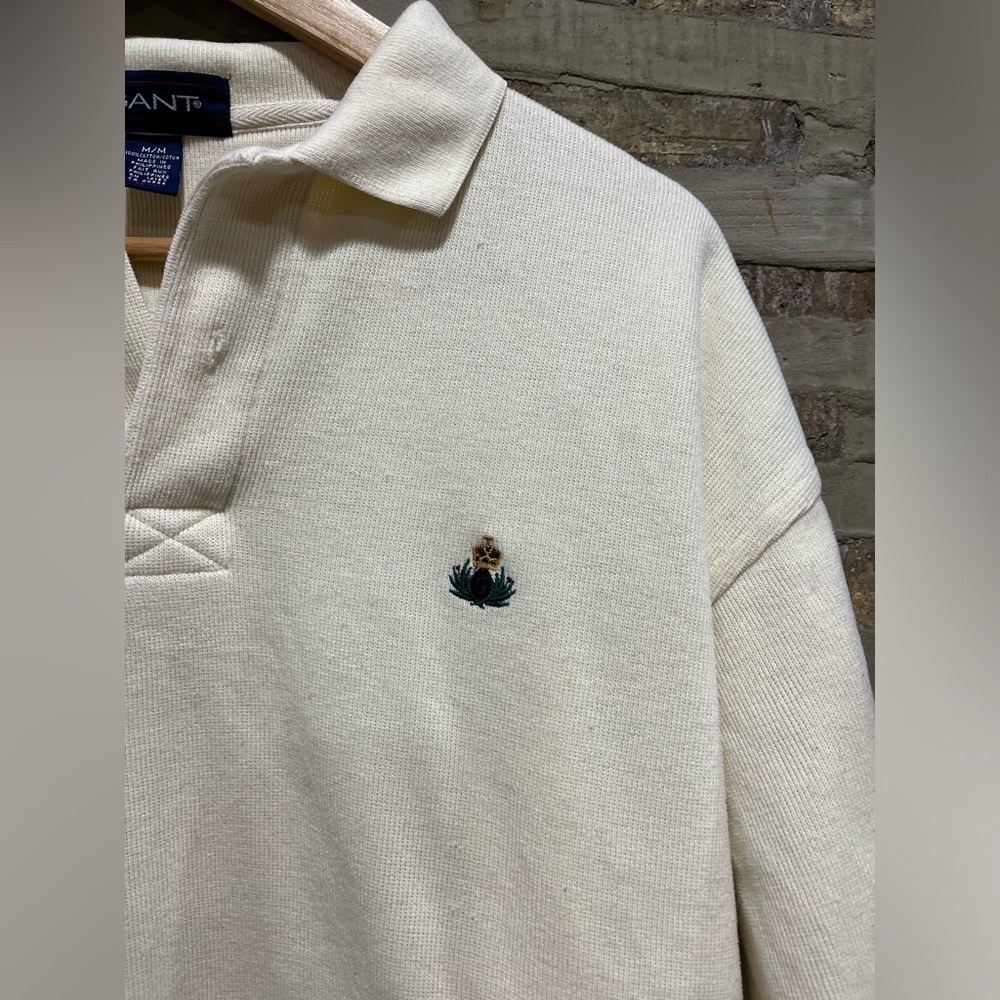 Vintage Gant 100% cotton collared sweater - Picture 5 of 7